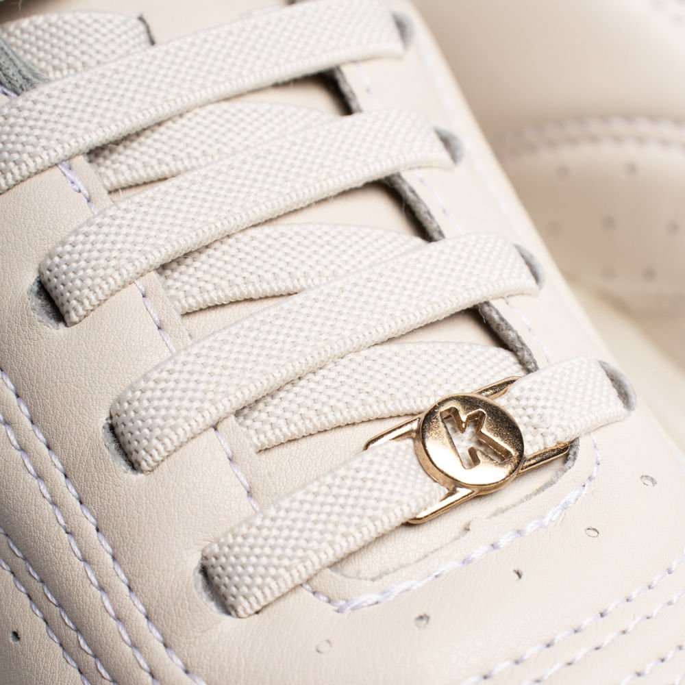 Tênis Feminino Kolosh Esportivo Calce Fácil Cinza Claro Cinza Claro 6