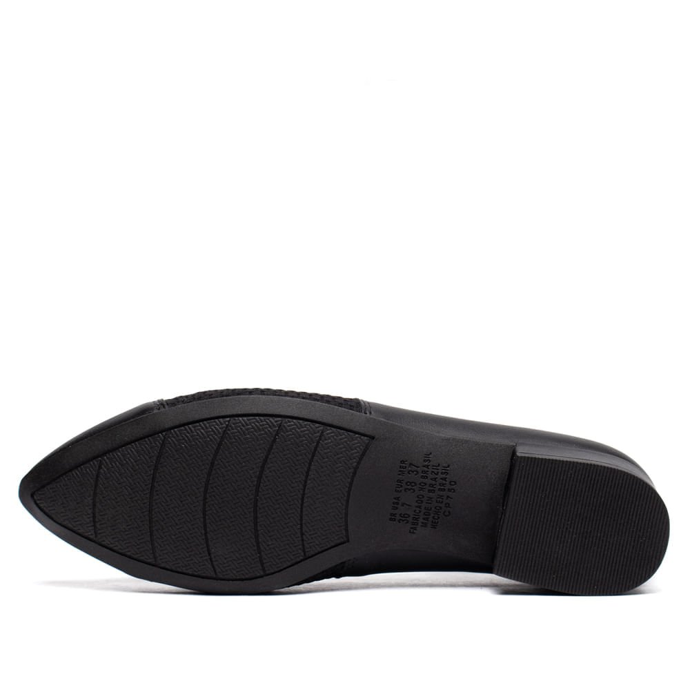 Sapato Feminino Campesí Napa Joanete Preto Preto 2