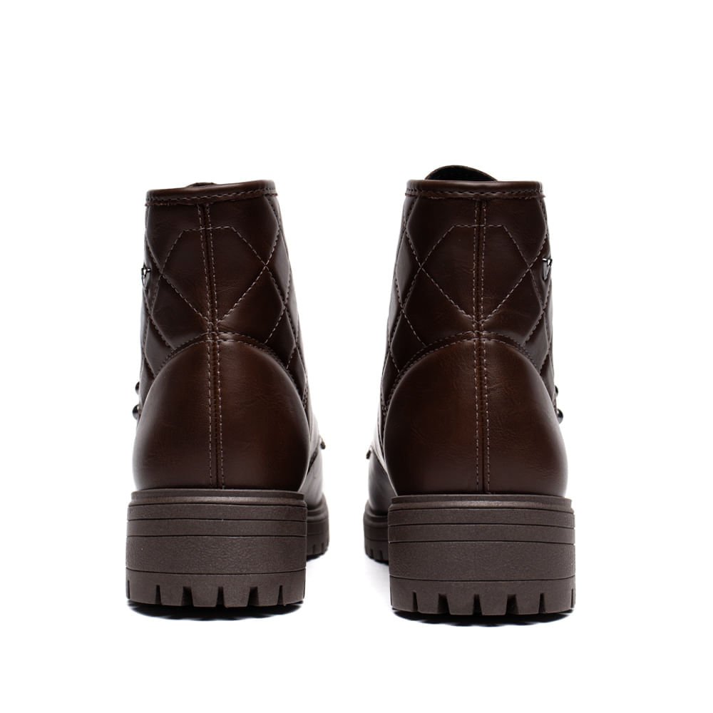 Coturno Feminino Mississipi Napa Tratarado Marrom Marrom 3