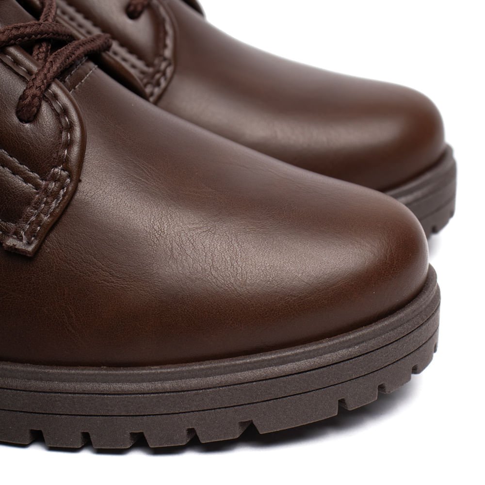 Coturno Feminino Mississipi Napa Tratarado Marrom Marrom 5