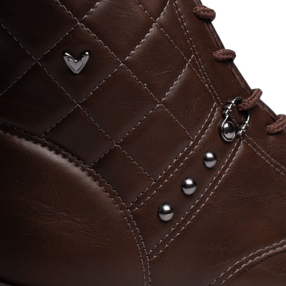 Coturno Feminino Mississipi Napa Tratarado Marrom Marrom 6