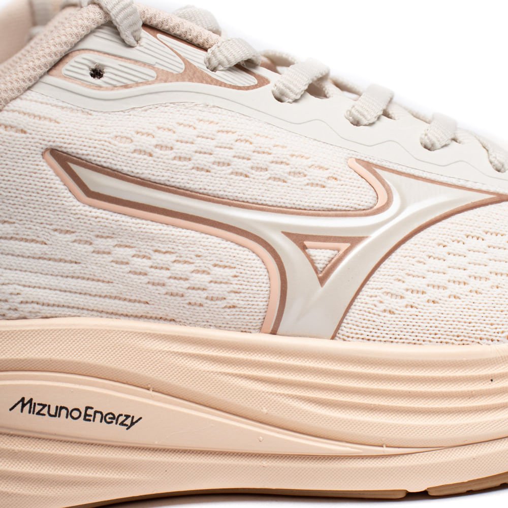 Tênis Feminino Mizuno Enigma 3 Esportivo Bege/Off White Bege 5