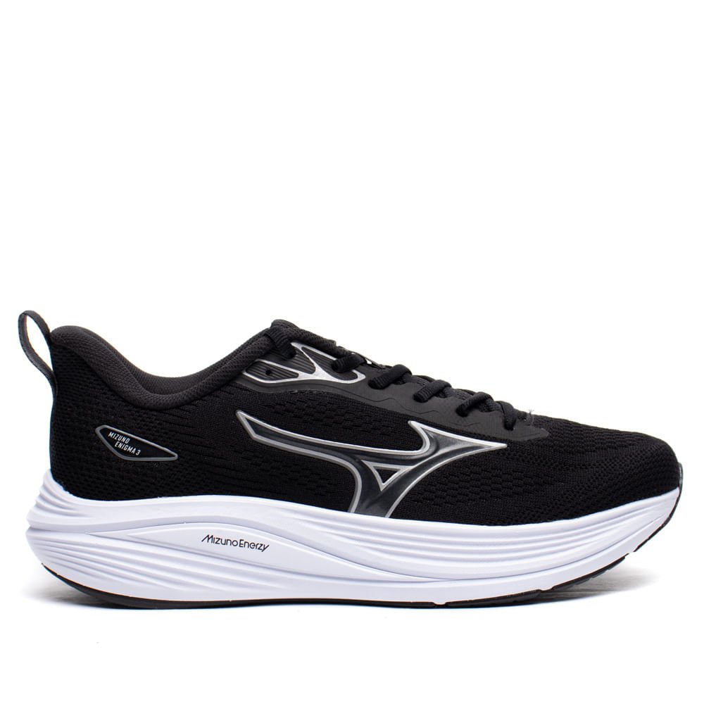 Tênis Masculino Mizuno Enigma 3 Esportivo Preto/Cinza