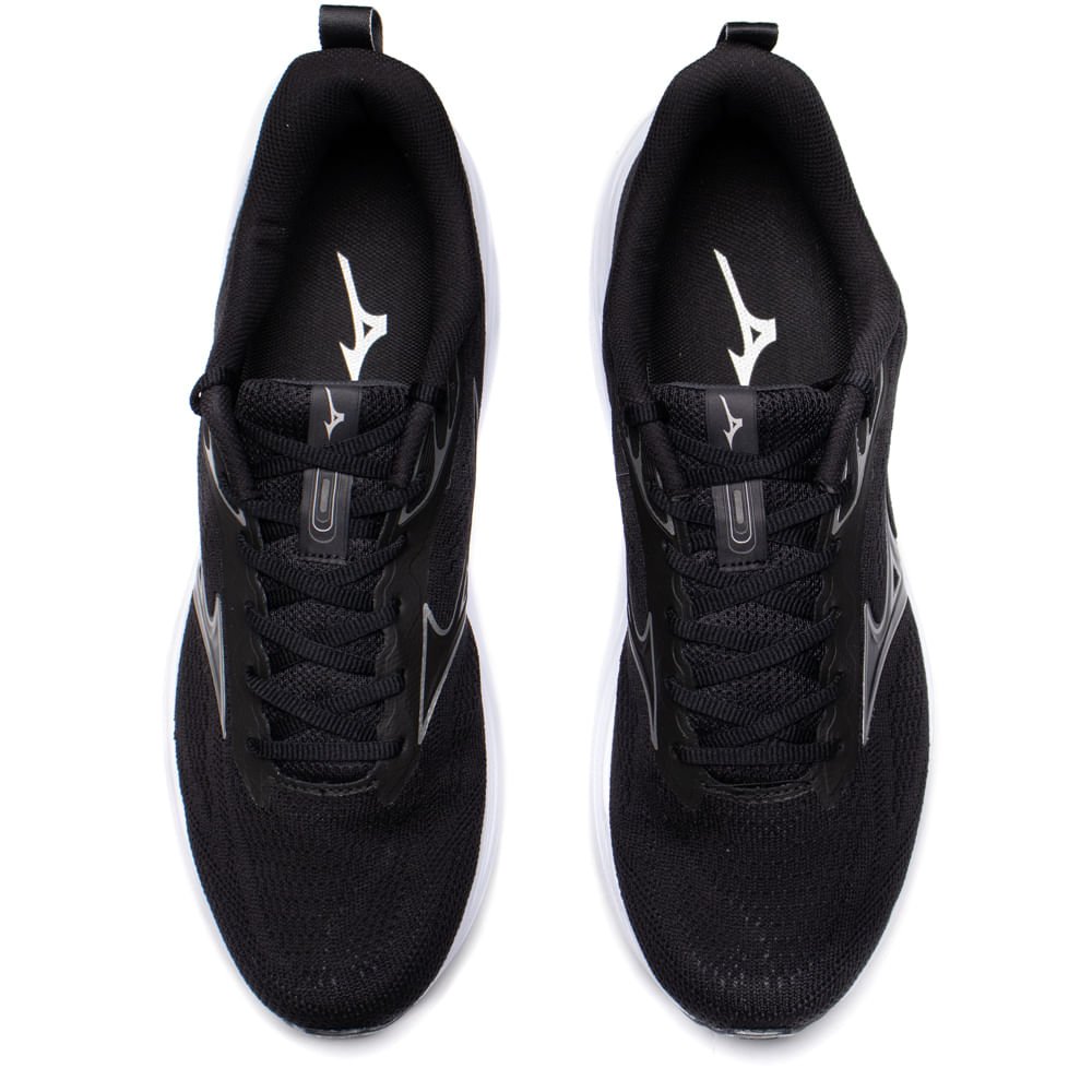 Tênis Masculino Mizuno Enigma 3 Esportivo Preto/Cinza Preto 4