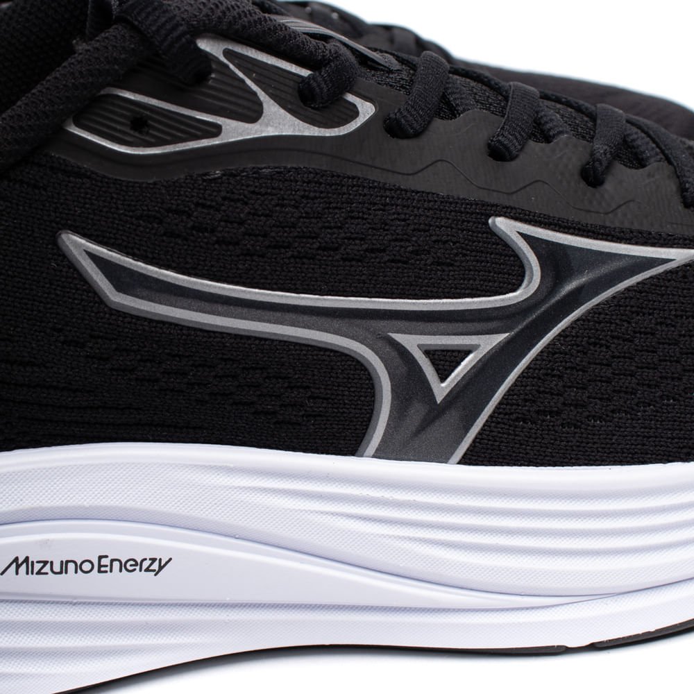 Tênis Masculino Mizuno Enigma 3 Esportivo Preto/Cinza Preto 5