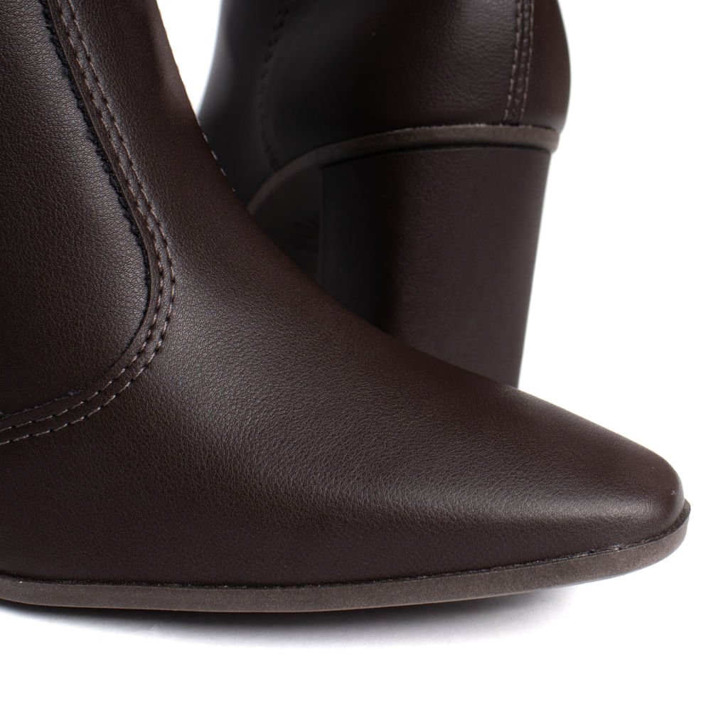 Bota Feminina Mississipi Cano Médio Napa Marrom Café 5