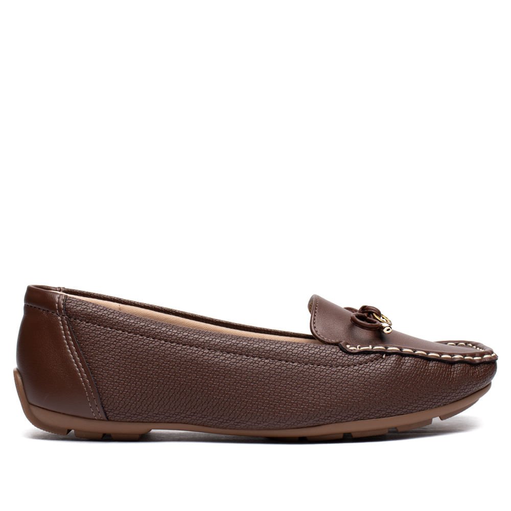 Mocassim Feminino Modare Napa Ultraconforto Marrom