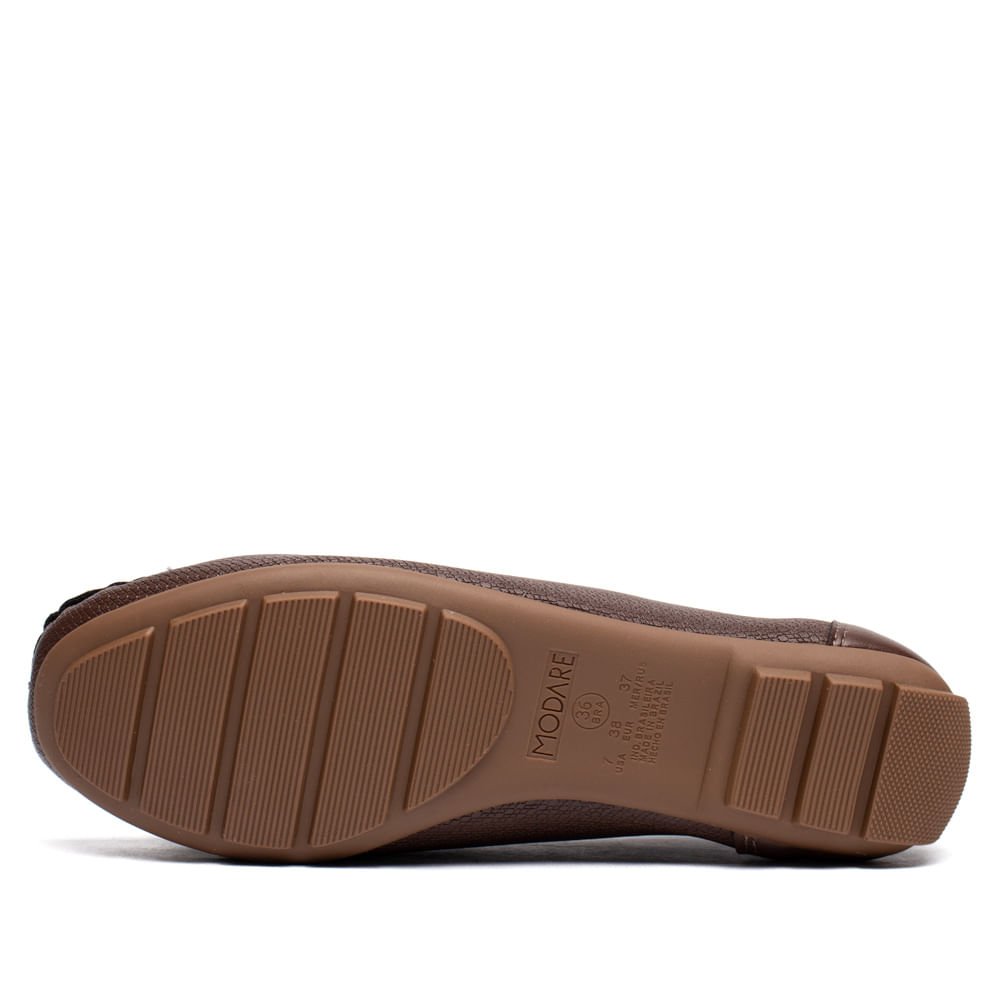 Mocassim Feminino Modare Napa Ultraconforto Marrom Marrom 2
