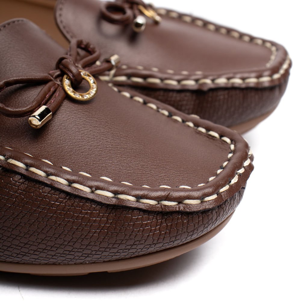 Mocassim Feminino Modare Napa Ultraconforto Marrom Marrom 5