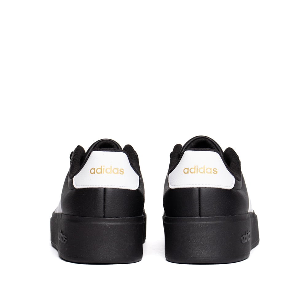 Tênis Feminino Adidas Streettalk Bold Preto/Dourado Preto 3