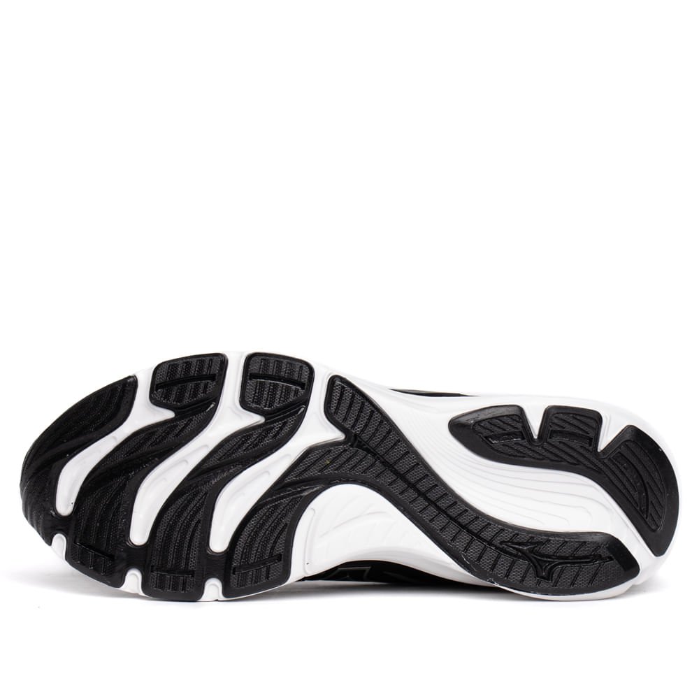 Tênis Masculino Mizuno Jet 8 Esportivo Preto/Prata Preto 2