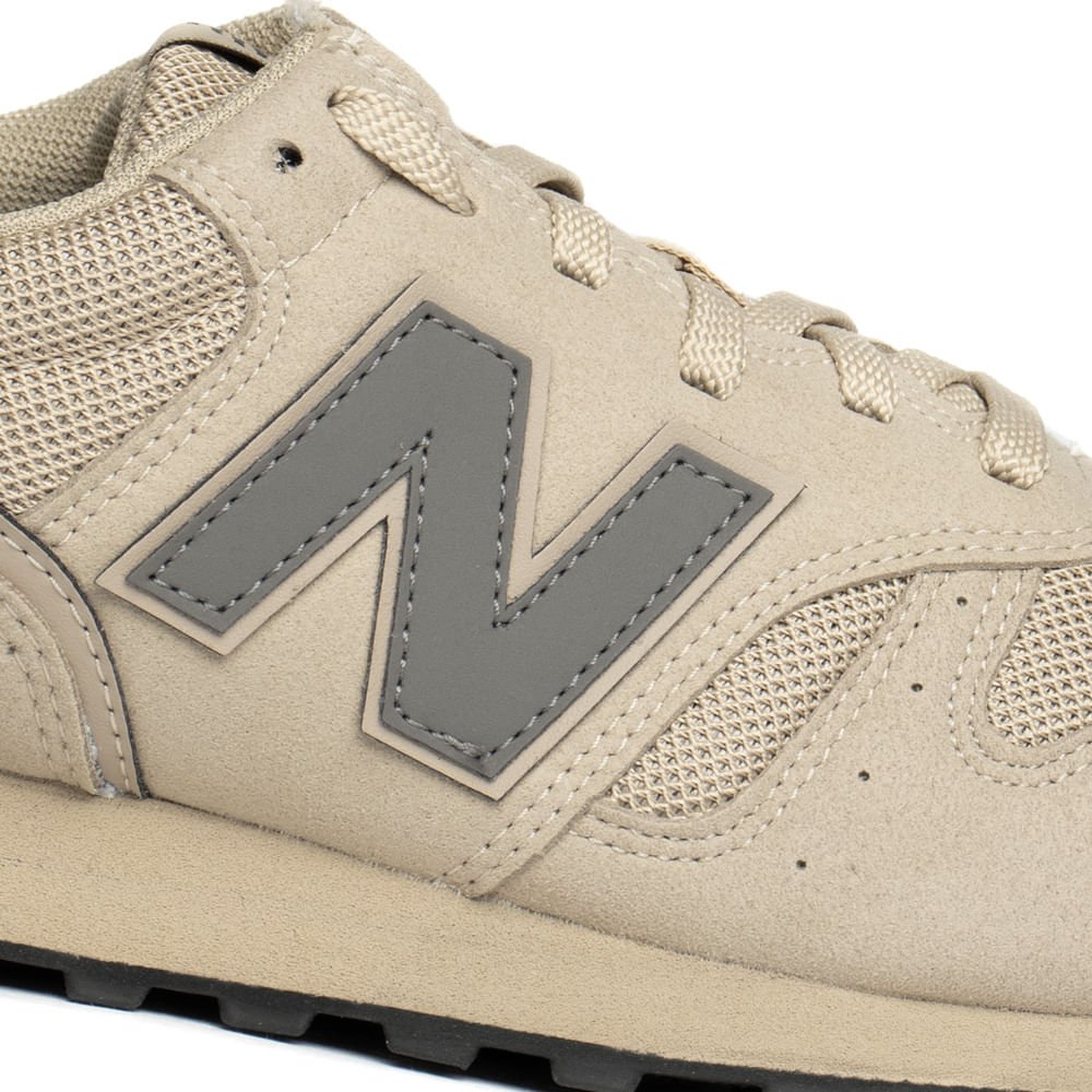 Tênis Masculino New Balance 373v2 Casual Bege Bege 5