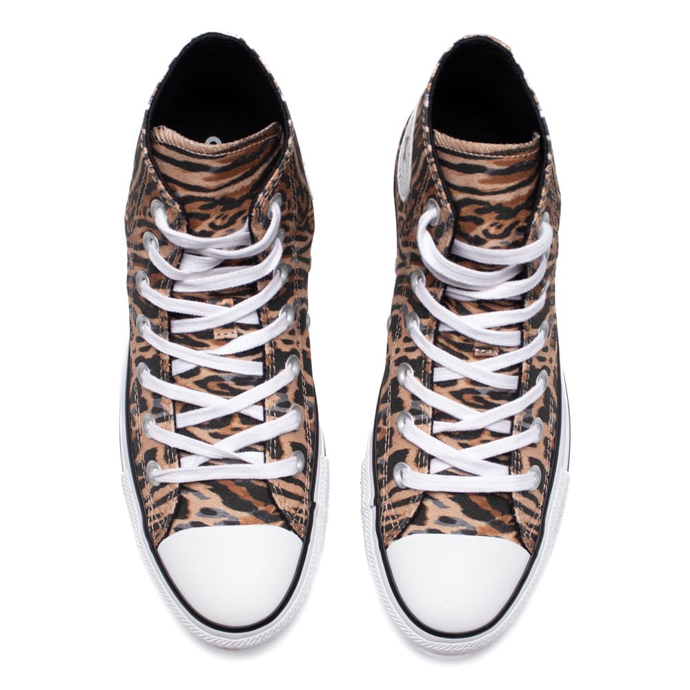 Tênis Feminino Converse Chuck Taylor All Star Preto/Laranja Preto/Laranja 4