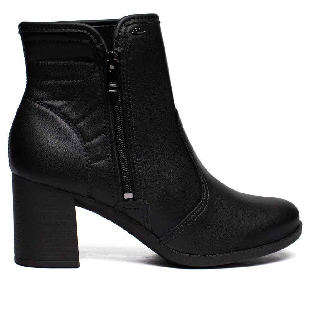 Bota Feminina Dakota Napa Cano Médio Preto