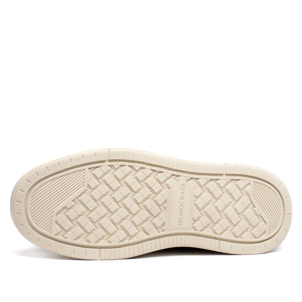 Sapatênis Masculino Democrata Pace Calce Fácil Marrom Marrom 2