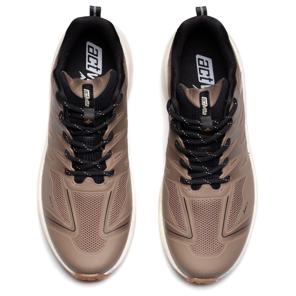 Tênis Masculino Actvitta Napa Light Foam Marrom/Preto Marrom 4