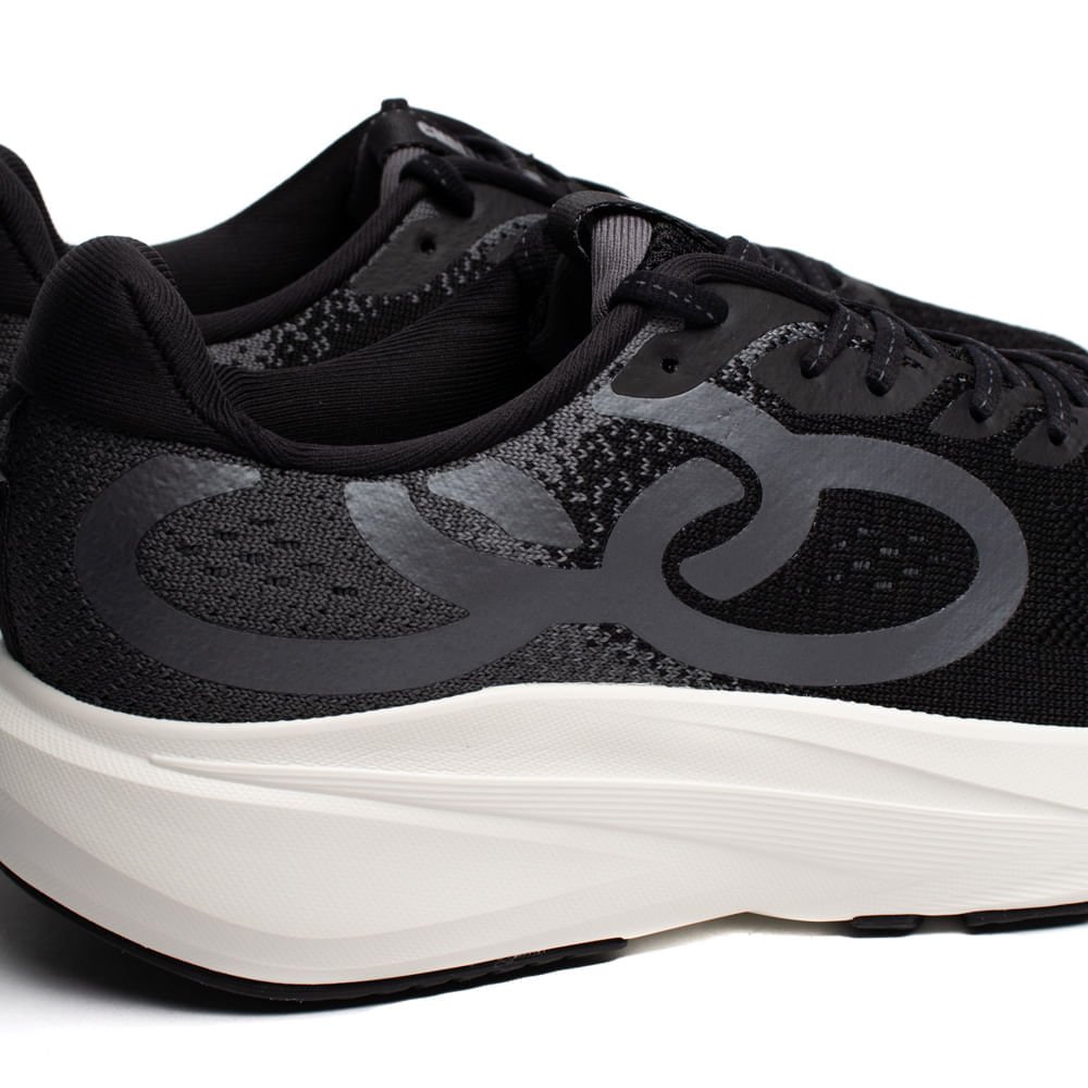 Tênis Masculino Olympikus Challenger 6 Corrida Preto/Cinza Preto 6