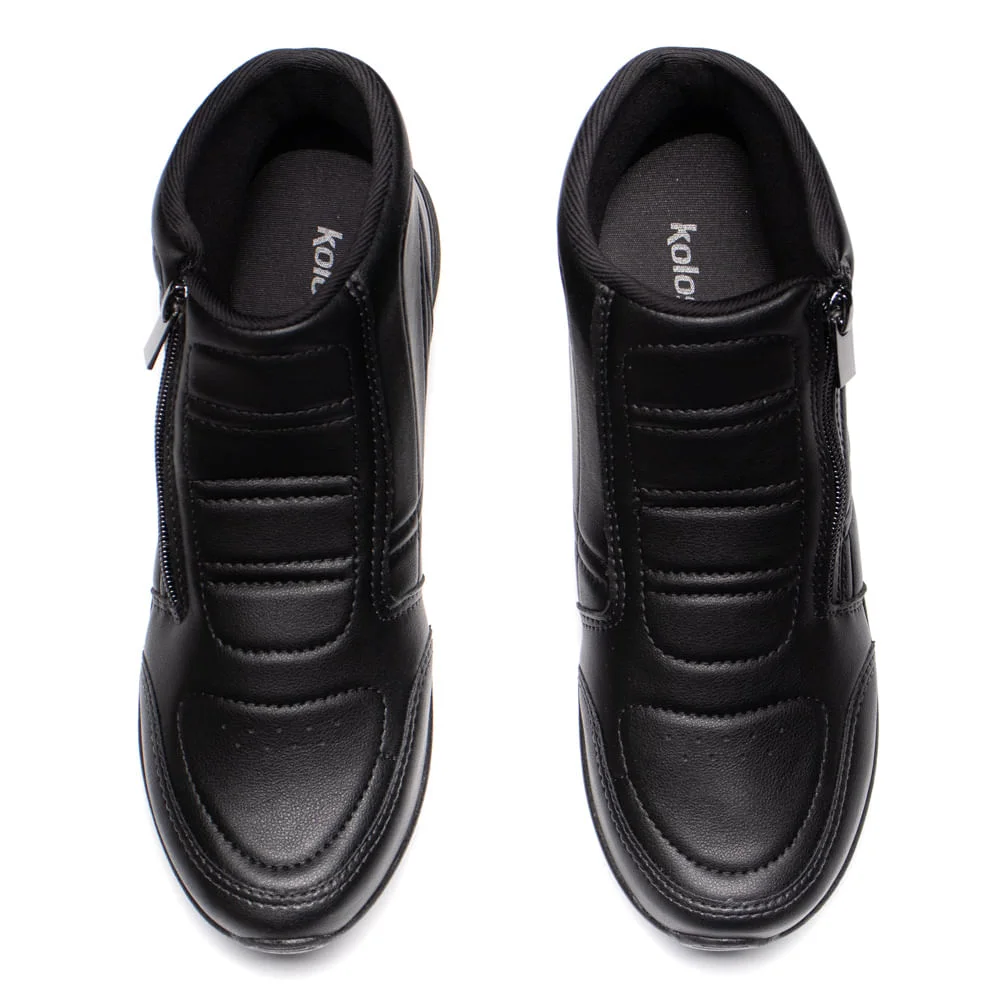 Tênis Feminino Kolosh Botinha Napa Preto Preto 4