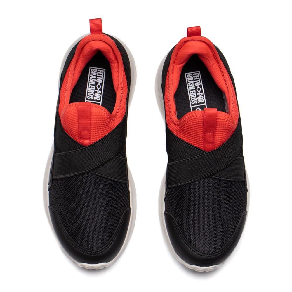 Tênis Infantil Olympikus Stream 253 Calce Fácil Preto Preto 4