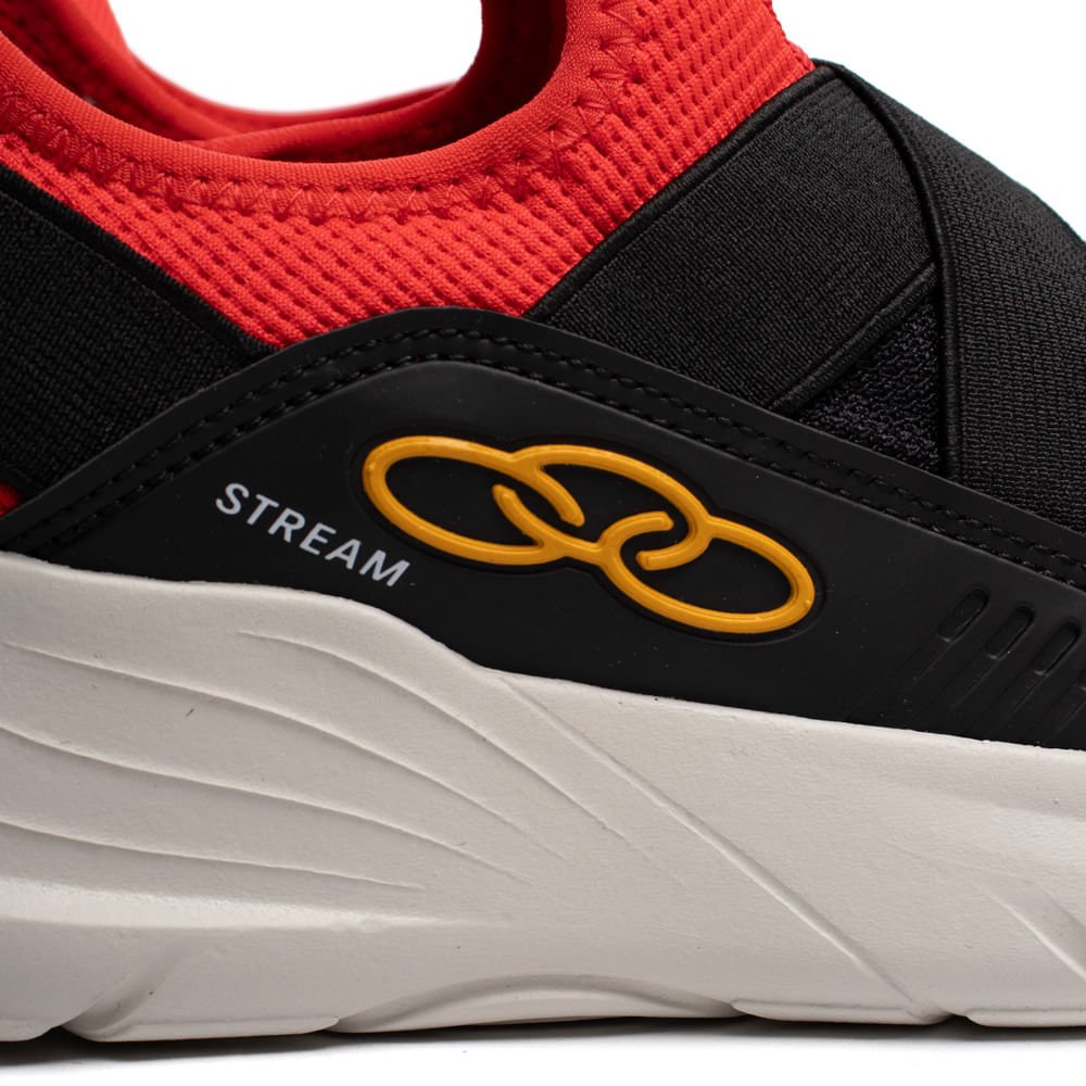 Tênis Infantil Olympikus Stream 253 Calce Fácil Preto Preto 6