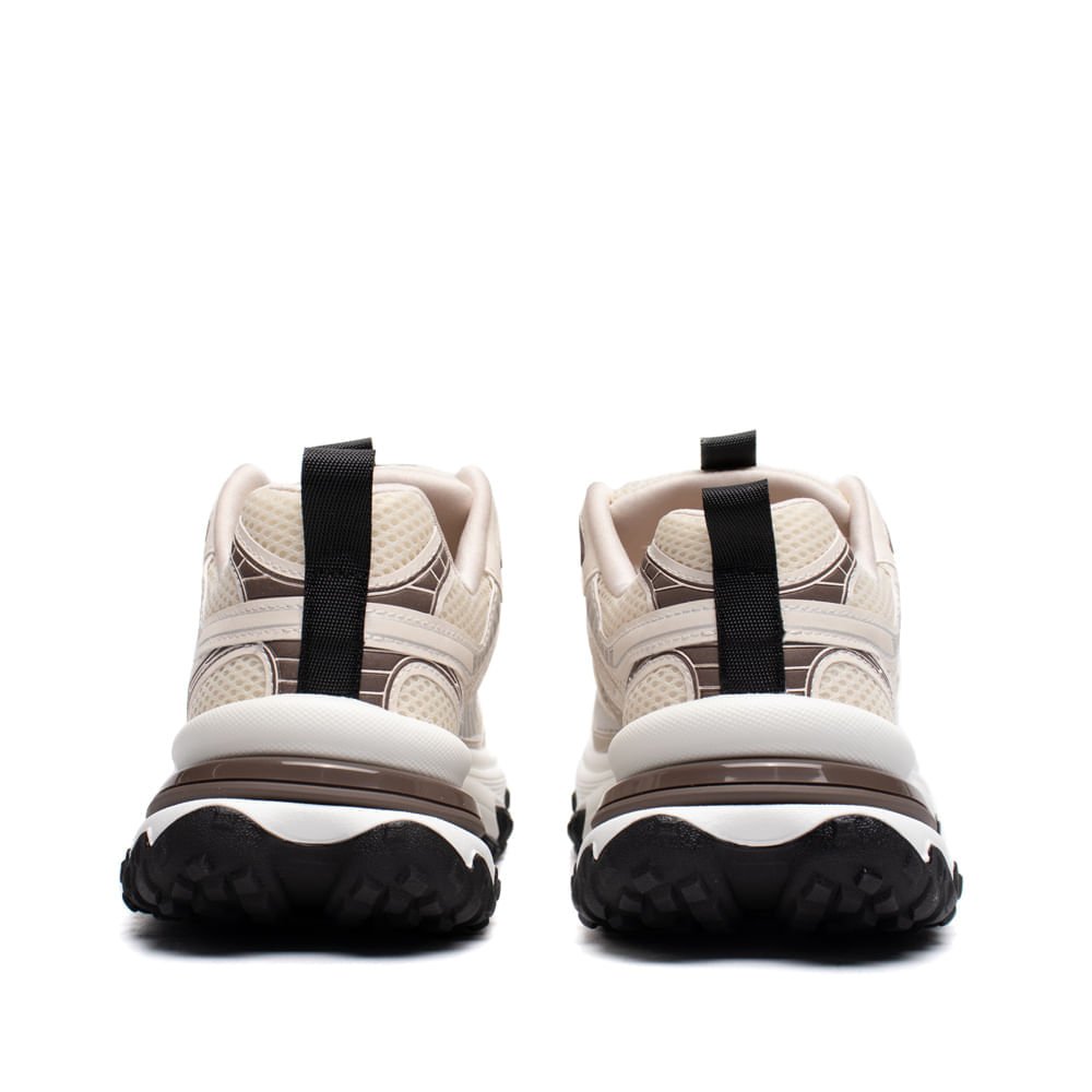 Tênis Feminino Via Marte Nobuck Estilo Marrom/Branco Marrom/Branco 3