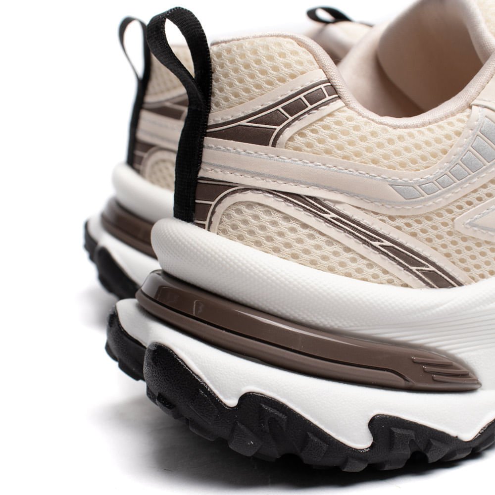 Tênis Feminino Via Marte Nobuck Estilo Marrom/Branco Marrom/Branco 6