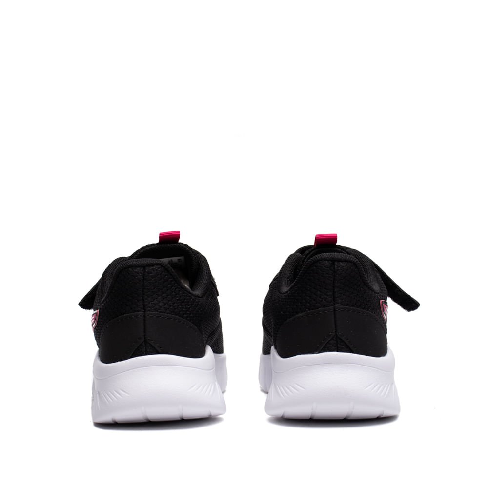 Tênis Infantil Puma FlexFocus Modern Casual Preto/Rosa Preto/Rosa 3