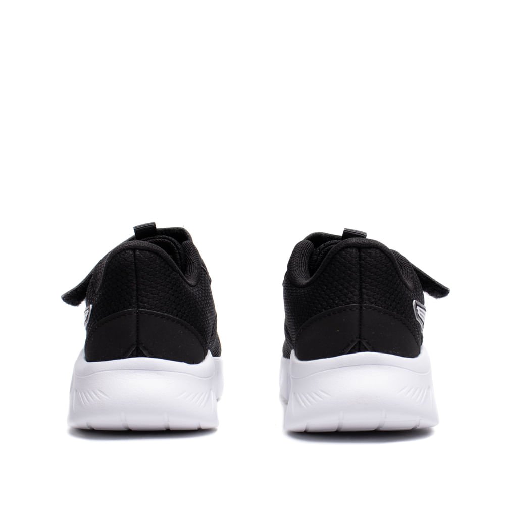 Tênis Infantil Puma FlexFocus Modern Casual Preto/Branco Preto/Branco 3