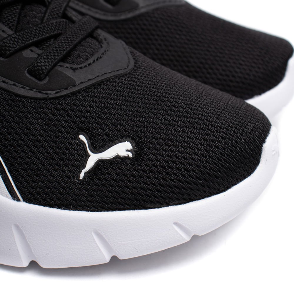 Tênis Infantil Puma FlexFocus Modern Casual Preto/Branco Preto/Branco 6
