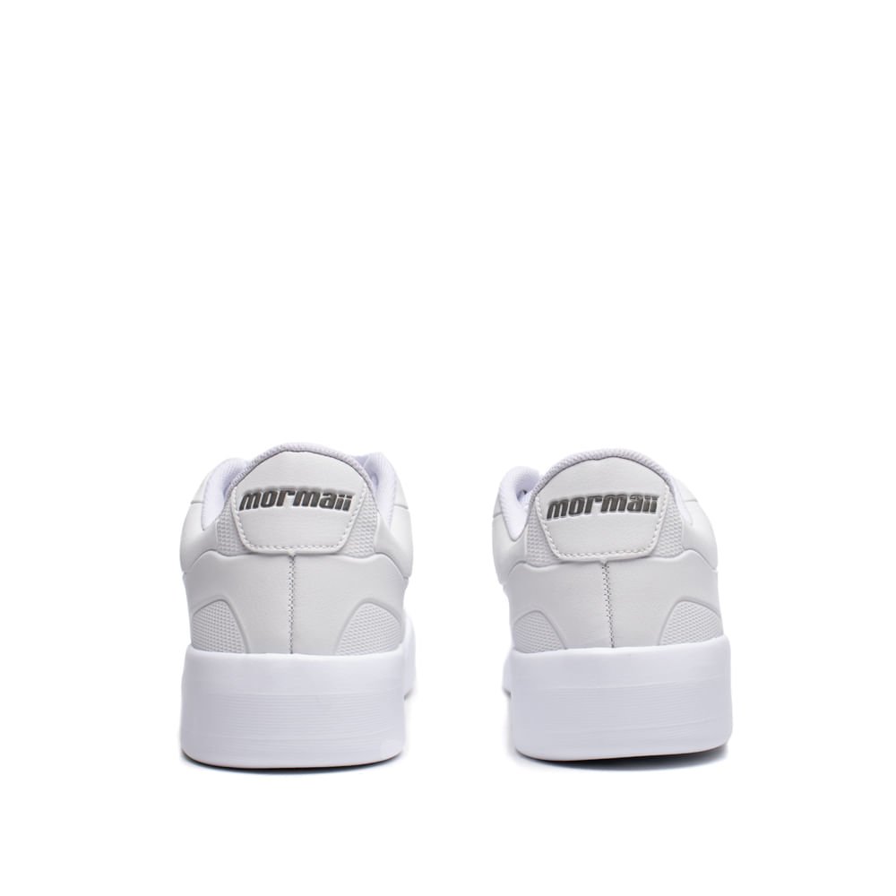Tênis Masculino Mormaii Pump Casual Branco/Cinza Branco 3