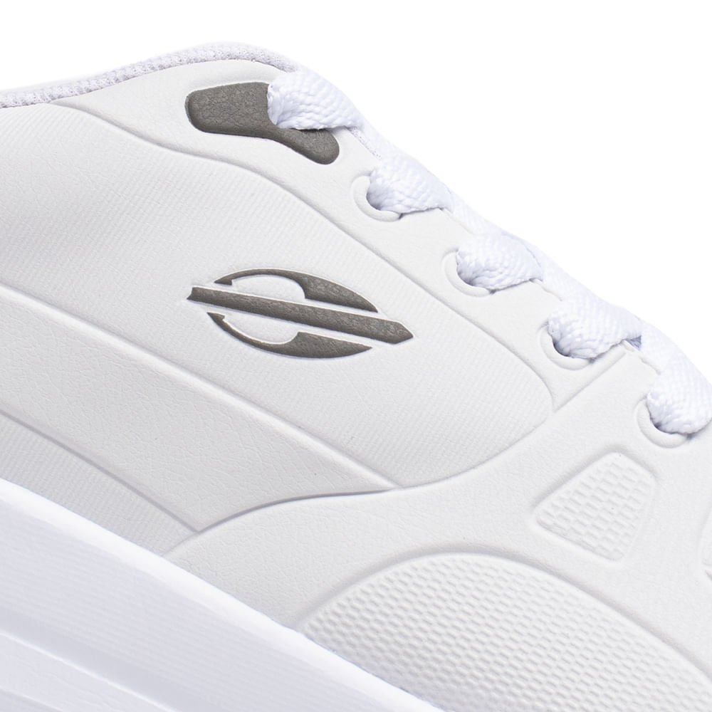 Tênis Masculino Mormaii Pump Casual Branco/Cinza Branco 5