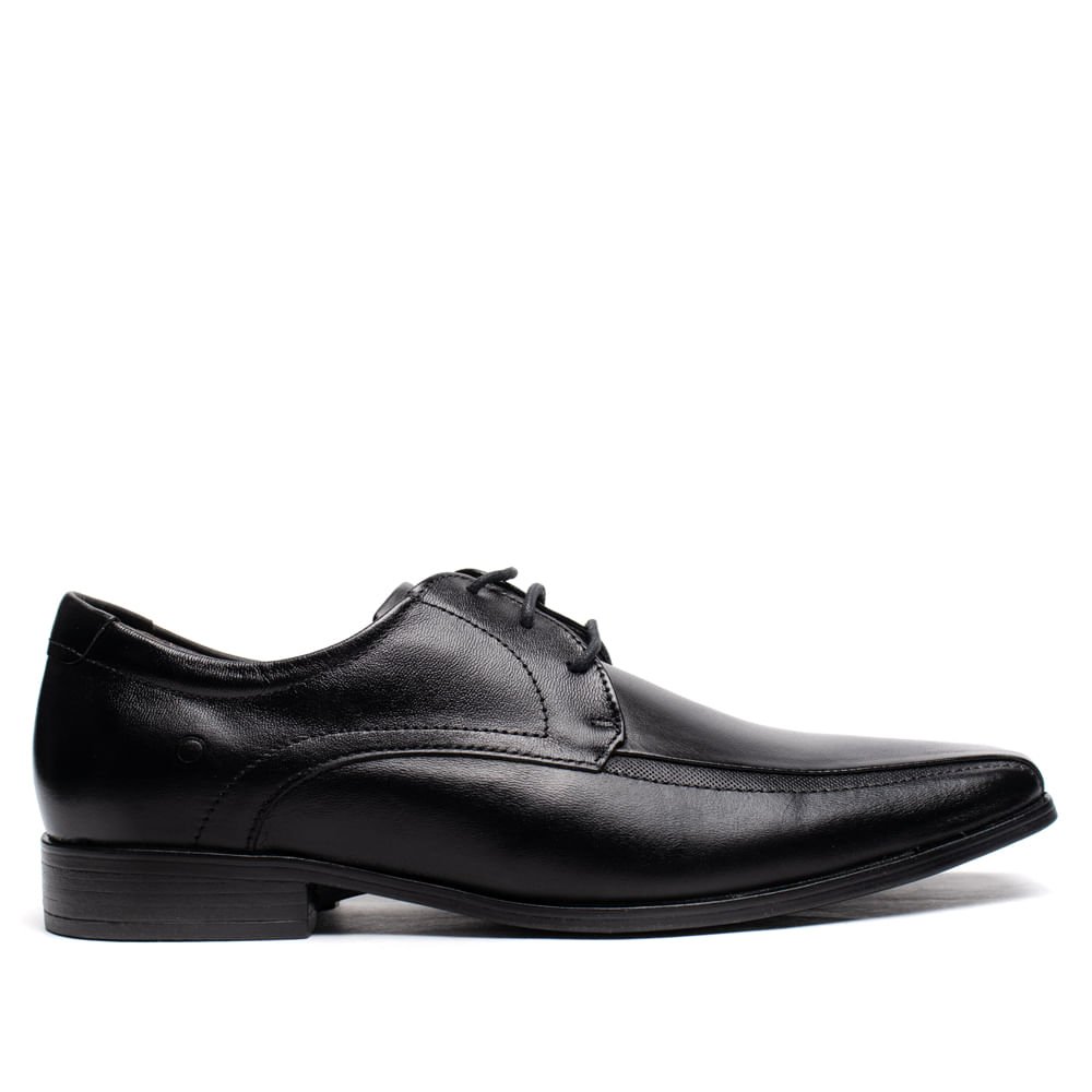 Sapato Masculino Democrata Unique Couro Social Preto
