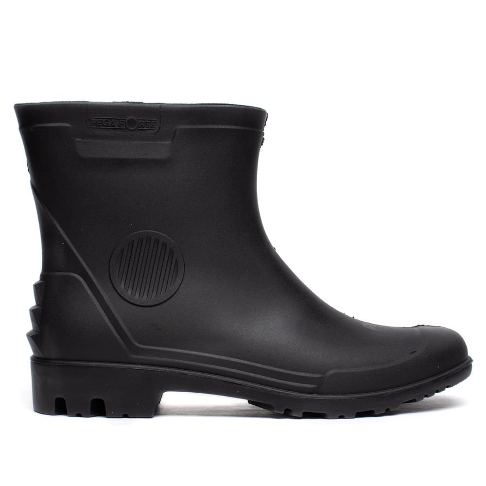 Bota Unissex Grendene Pega Forte Impermeável Preto