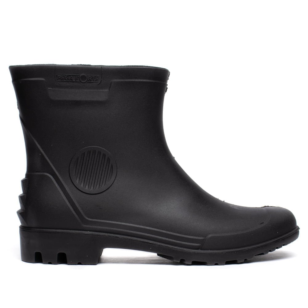 Bota Unissex Grendene Pega Forte Impermeável Preto