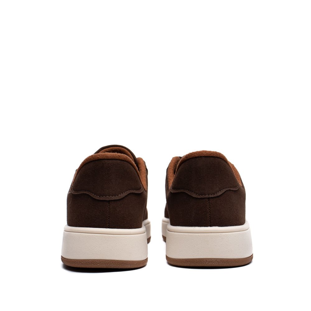 Tênis Feminino Beira Rio Camurção Pingente Marrom Marrom 3