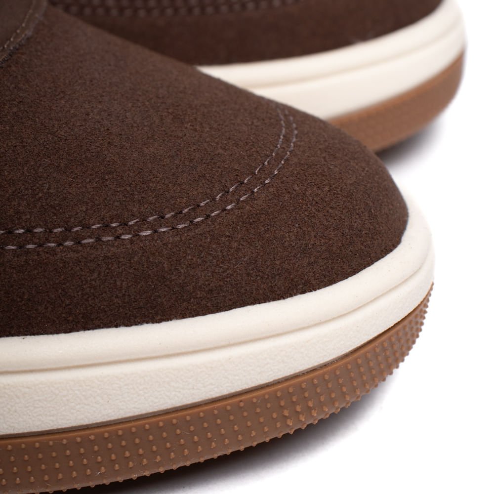 Tênis Feminino Beira Rio Camurção Pingente Marrom Marrom 5