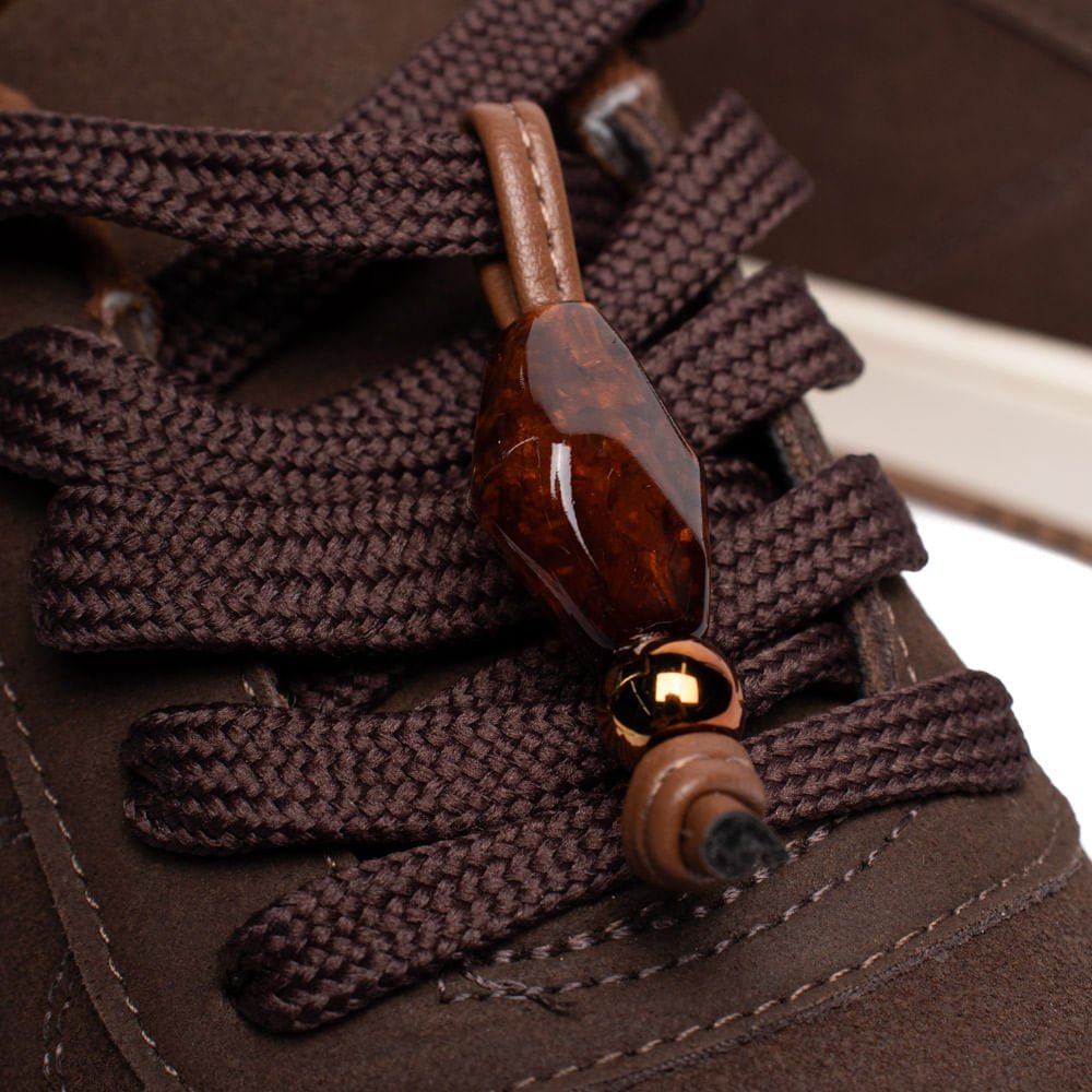 Tênis Feminino Beira Rio Camurção Pingente Marrom Marrom 6