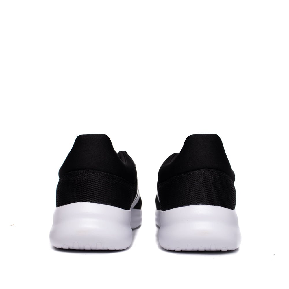 Tênis Masculino Adidas Lite Racer 4.0 Preto/Branco Preto/Branco 3
