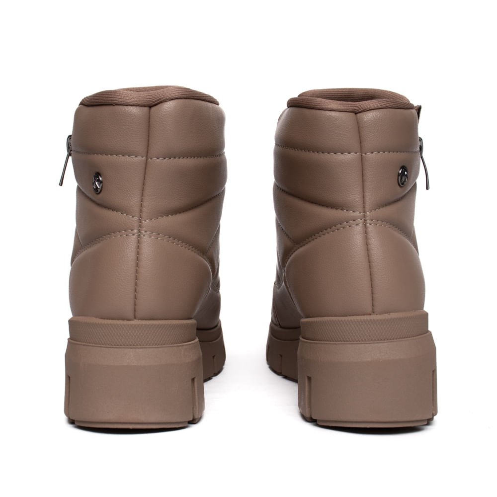 Coturno Feminino Kolosh Napa Tratorado Marrom Claro Marrom 3