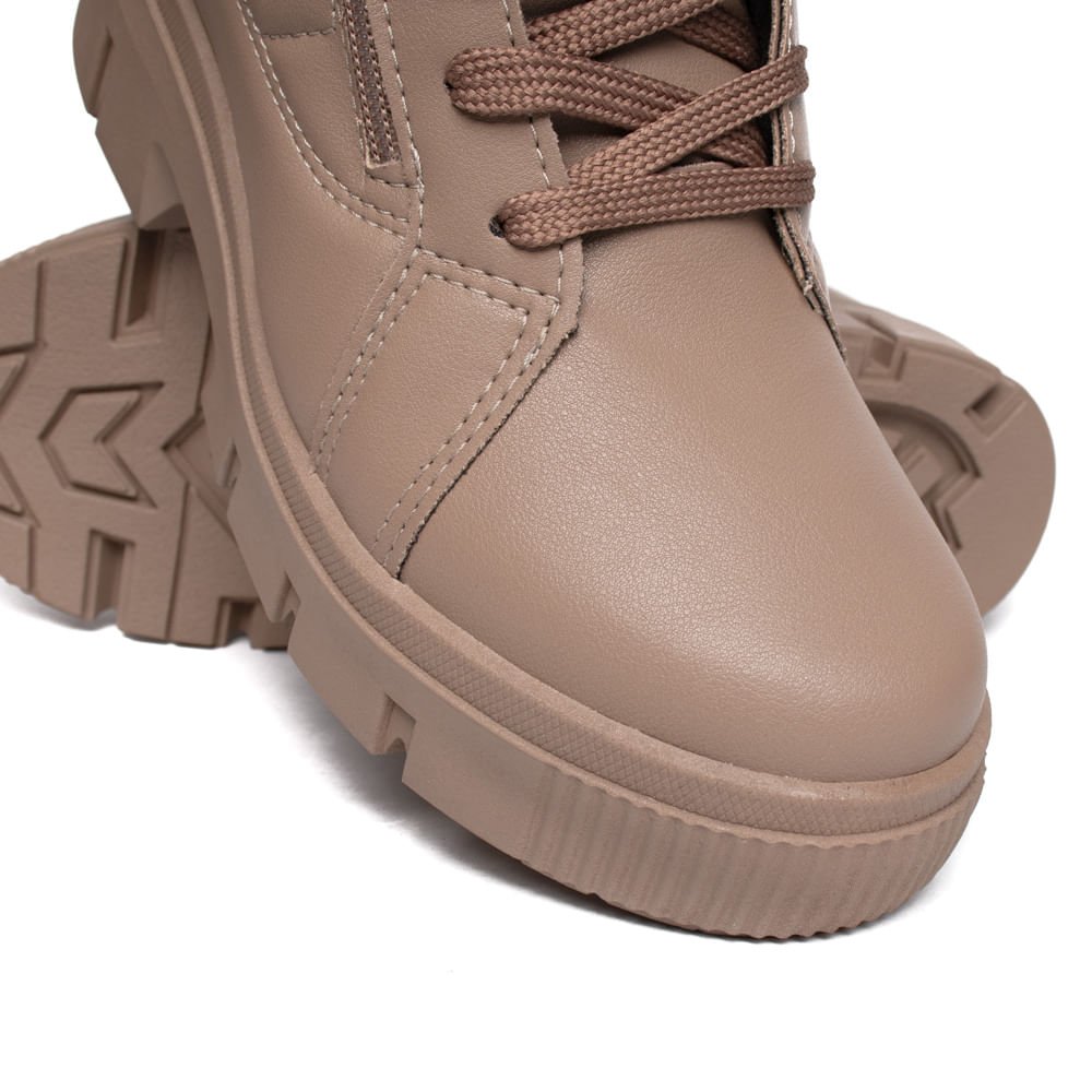 Coturno Feminino Kolosh Napa Tratorado Marrom Claro Marrom 6