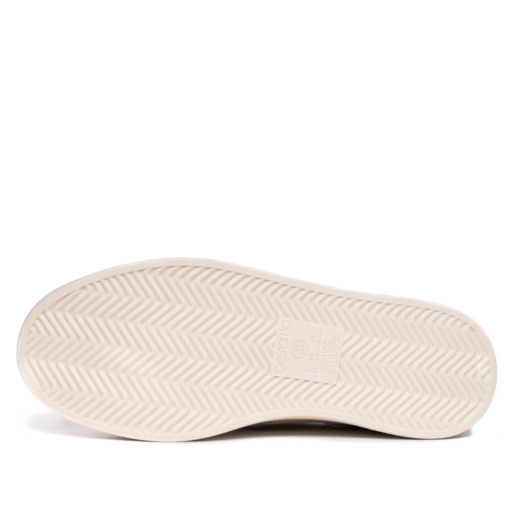 Tênis Feminino Beira Rio Napa Turim Casual Bege Bege 2