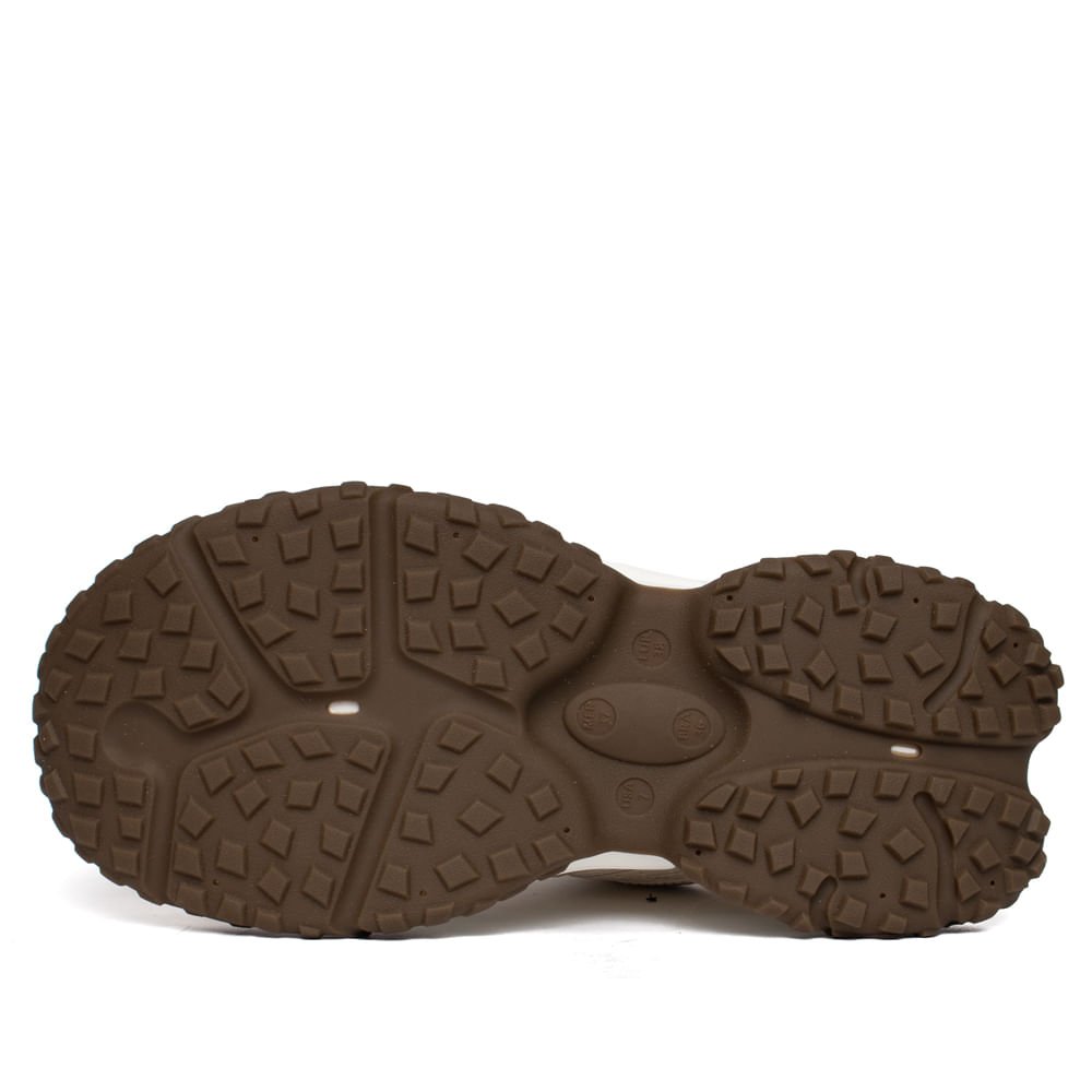 Tênis Feminino Via Marte Nobuck Casual Bege/Marrom Bege 2