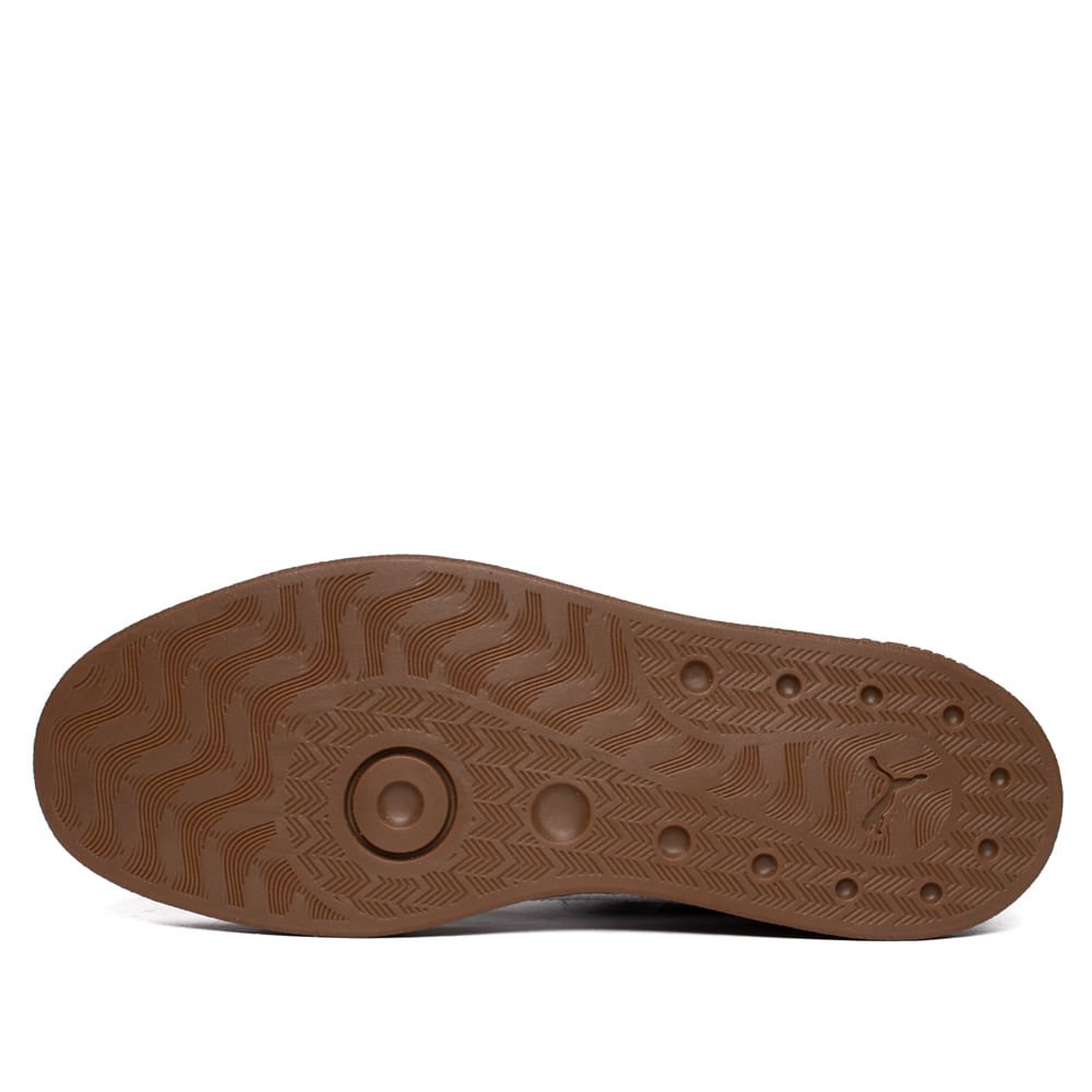 Tênis Masculino Puma Club II Era Casual Marrom/Dourado Marrom 2