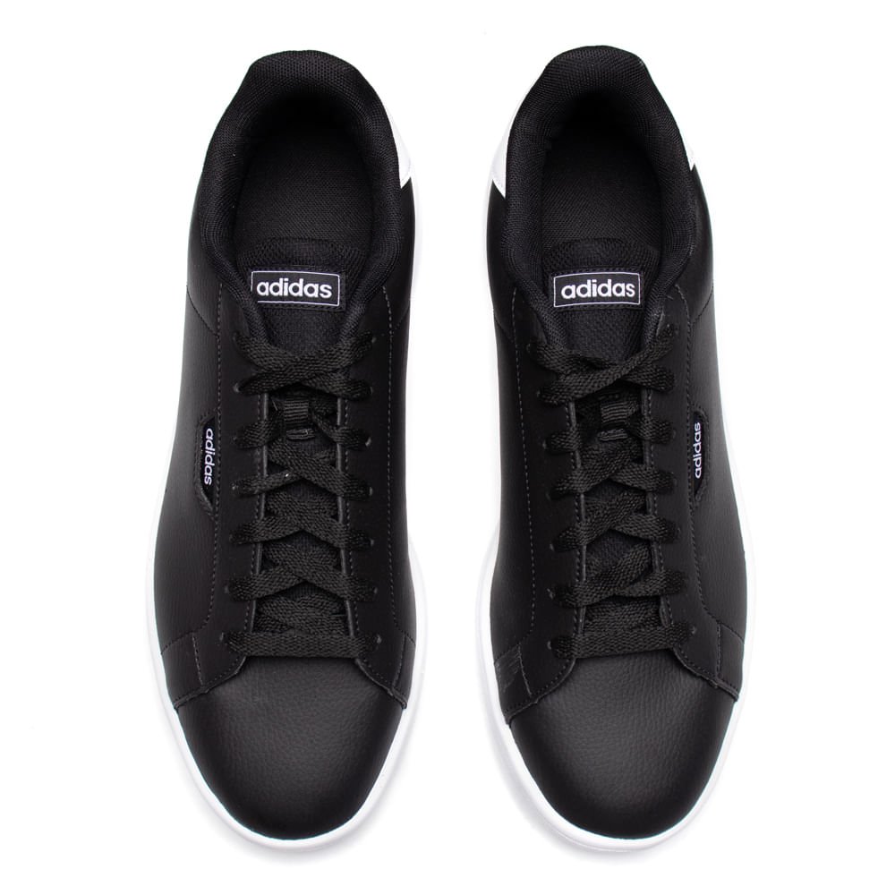 Tênis Masculino Adidas Urban Court Casual Preto/Branco Preto 4