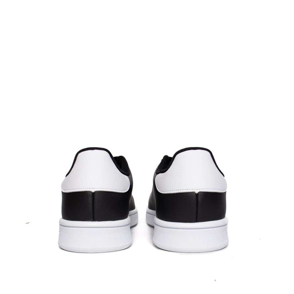 Tênis Masculino Adidas Urban Court Casual Preto/Branco Preto 3