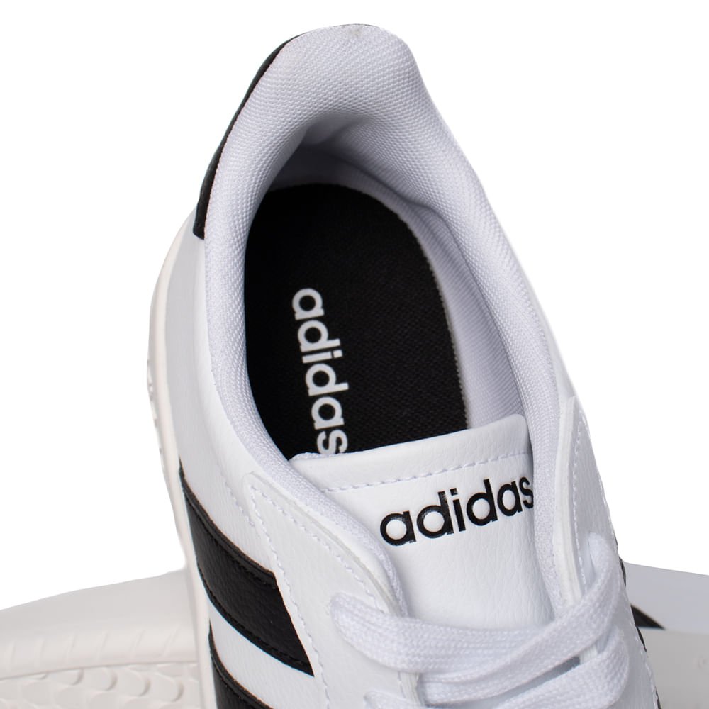 Tênis Masculino Adidas Barreda Casual Branco/Cinza Branco 6