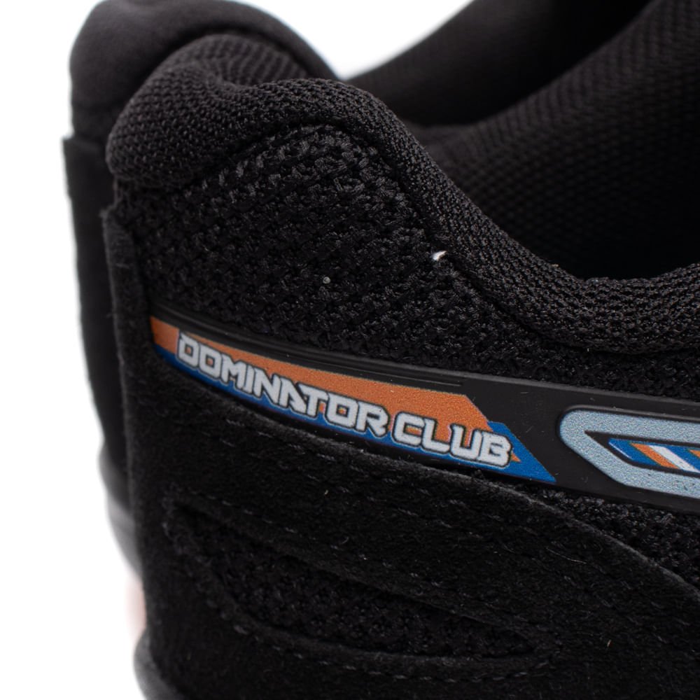 Chuteira Futsal Topper Dominator Club VI Preto/Laranja Preto 6