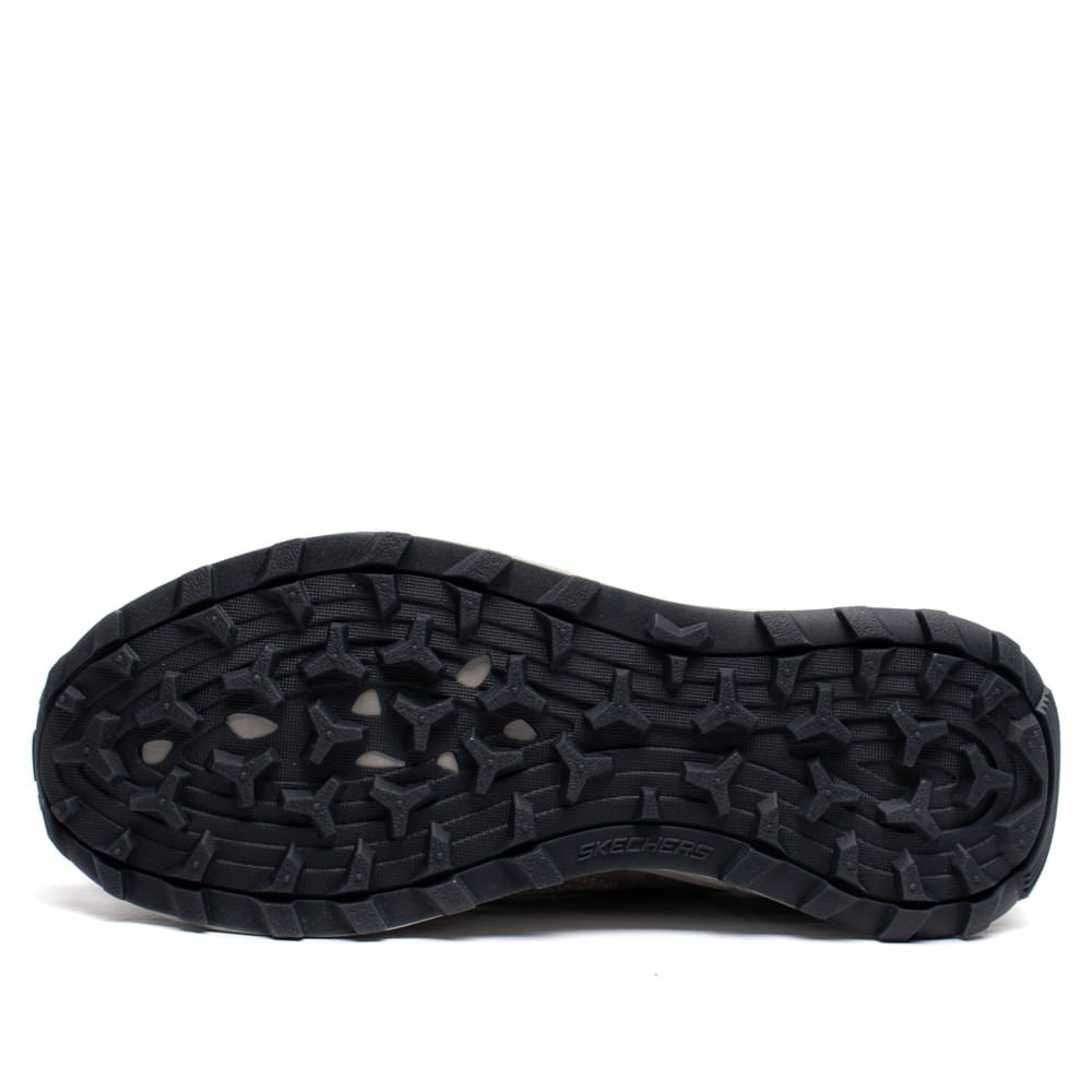 Tênis Masculino Skechers Ridgestar Impermeável Marrom/Preto Marrom 2