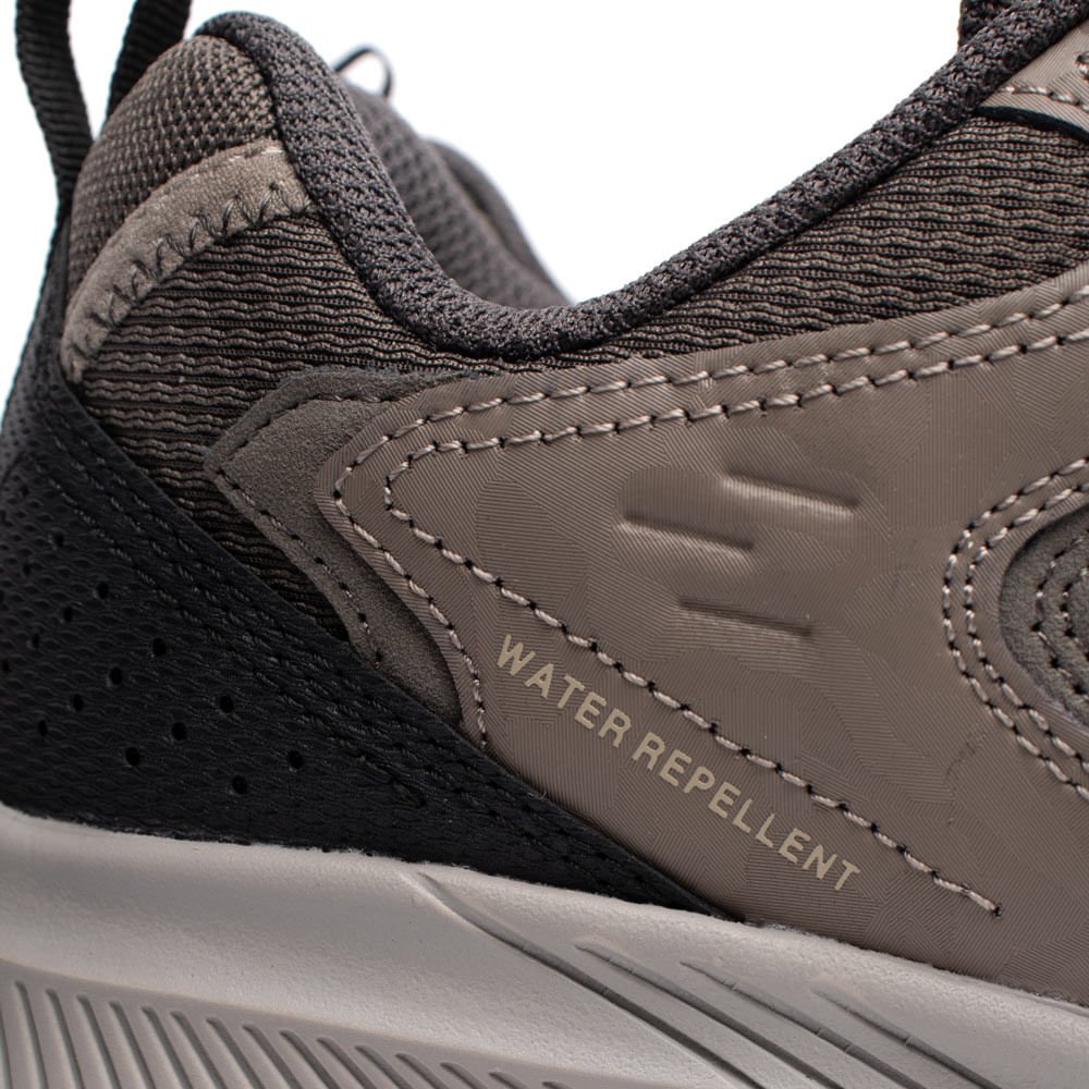 Tênis Masculino Skechers Ridgestar Impermeável Marrom/Preto Marrom 5