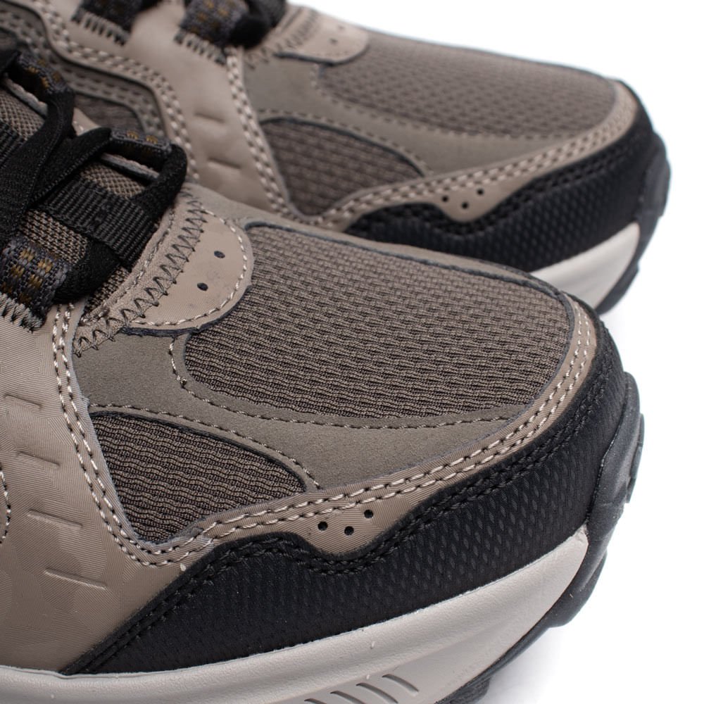 Tênis Masculino Skechers Ridgestar Impermeável Marrom/Preto Marrom 6